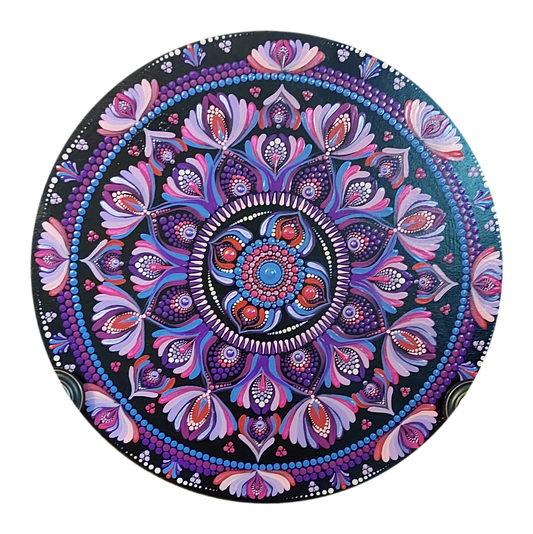 14" Mandala Dot Painting