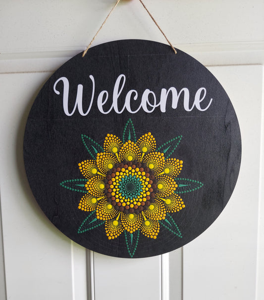Fall Mandala Door Hanger **Intermediate **