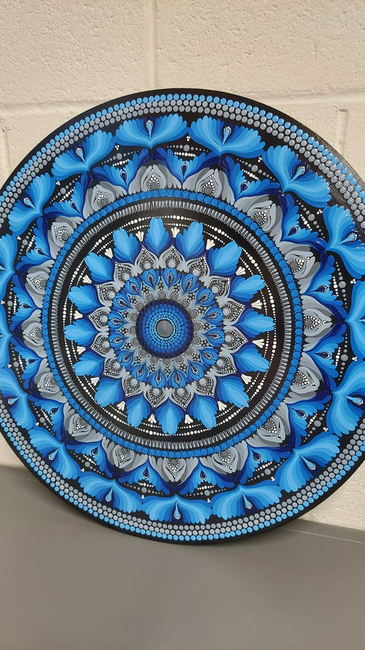 21" Mandala dot painting