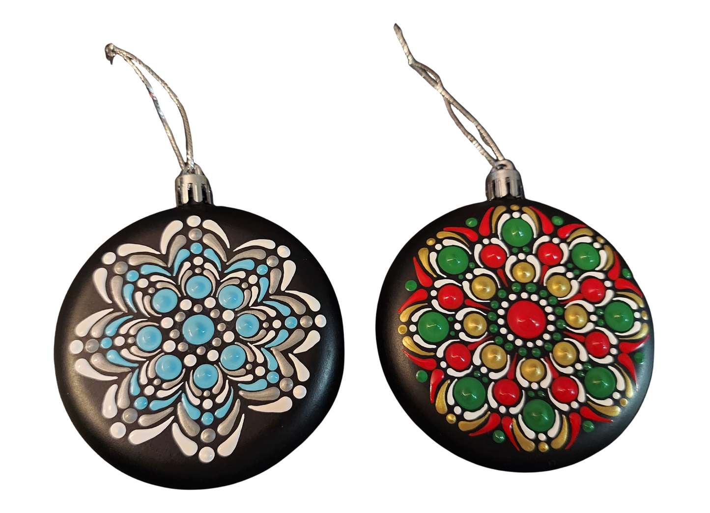 Christmas Ornaments Mandala Dot Paint Night in Catonsville