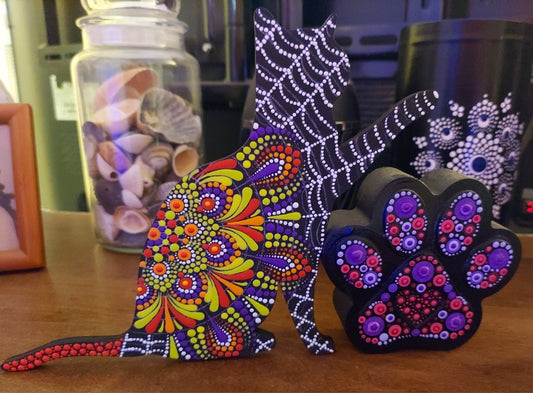 Spooky Cat Mandala Workshop in Catonsville